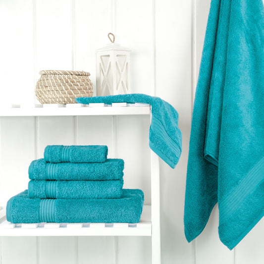 American Soft Linen Bekos 100% Cotton Turkish Towels 6 Piece Bath Towel Set with 18 Different Colors
