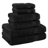 American Soft Linen Bekos 100% Cotton Turkish Towels 6 Piece Bath Towel Set with 18 Different Colors