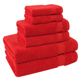 American Soft Linen Bekos 100% Cotton Turkish Towels 6 Piece Bath Towel Set with 18 Different Colors