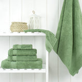 American Soft Linen Bekos 100% Cotton Turkish Towels 6 Piece Bath Towel Set with 18 Different Colors