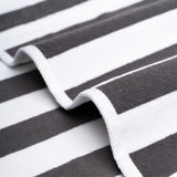 Cabana Striped Premium Beach Towels, Premium Cotton, 30x60 Inches, Soft, Absorbent, Sand Free Swim Towels