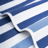 Cabana Striped Premium Beach Towels, Premium Cotton, 30x60 Inches, Soft, Absorbent, Sand Free Swim Towels