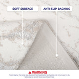 American Soft Linen Emest Bath Rug – 24"x36" Decorative Premium Cotton Bath Mats for Bathroom