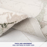 American Soft Linen Emest Bath Rug – 24"x36" Decorative Premium Cotton Bath Mats for Bathroom
