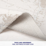 American Soft Linen Emest Bath Rug – 24"x36" Decorative Premium Cotton Bath Mats for Bathroom