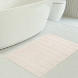 American Soft Linen Katiy Bath Rug – 21x34 Inches Non-Slip Premium Cotton Comfort - Bath Mats for Bathroom