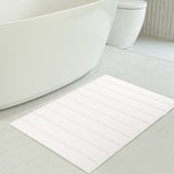 American Soft Linen Katiy Bath Rug – 21x34 Inches Non-Slip Premium Cotton Comfort - Bath Mats for Bathroom
