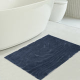 American Soft Linen Lovi Bath Rug – 21"x34" Premium Cotton, Non-Slip Design - Bath Mats for Bathroom