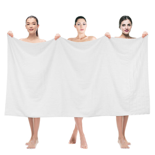 35x70 Inch Premium Bath Sheet JUMBO 100% Cotton Turkish Towels, Extremely Soft, Luxury,  Extra Large Bath Towel (BEST CHOICE)