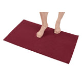 American Soft Linen 100% Cotton Bath Mat Rugs, 20x34 inches Slip Resistant Bottom Base Bath Mats for Bathroom - 35 Set Case Pack