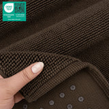 American Soft Linen 100% Cotton Bath Mat Rugs, 20x34 inches Slip Resistant Bottom Base Bath Mats for Bathroom - 35 Set Case Pack