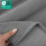 American Soft Linen 100% Cotton Bath Mat Rugs, 20x34 inches Slip Resistant Bottom Base Bath Mats for Bathroom - 35 Set Case Pack