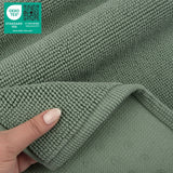 American Soft Linen 100% Cotton Bath Mat Rugs, 20x34 inches Slip Resistant Bottom Base Bath Mats for Bathroom - 35 Set Case Pack