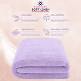 American Soft Linen 40x80 Inch Oversized Bath Sheets, Premium, Soft & Luxury 100% Ringspun Cotton Extra Large Bath Sheet - 12 Piece Case Pack
