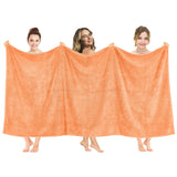 40x80 Inch Premium Bath Sheet OVERSIZED 100% Ring Spun Cotton, Luxury, Maximum Softness, Extra Large Bath Towel