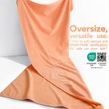 40x80 Inch Premium Bath Sheet OVERSIZED 100% Ring Spun Cotton, Luxury, Maximum Softness, Extra Large Bath Towel
