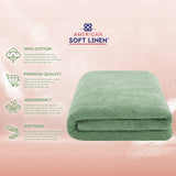 40x80 Inch Premium Bath Sheet OVERSIZED 100% Ring Spun Cotton, Luxury, Maximum Softness, Extra Large Bath Towel
