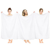 40x80 Inch Premium Bath Sheet OVERSIZED 100% Ring Spun Cotton, Luxury, Maximum Softness, Extra Large Bath Towel