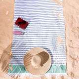 Mediterranean 100% Cotton Turkish Peshtemals, 35" x 60",  Modern & Traditional Turkish Towels - 44 Set Case Pack