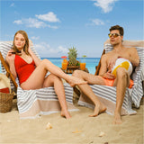 Mediterranean 100% Cotton Turkish Peshtemals, 35" x 60",  Modern & Traditional Turkish Bath Towels