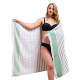 Mediterranean 100% Cotton Turkish Peshtemals, 35" x 60",  Modern & Traditional Turkish Bath Towels