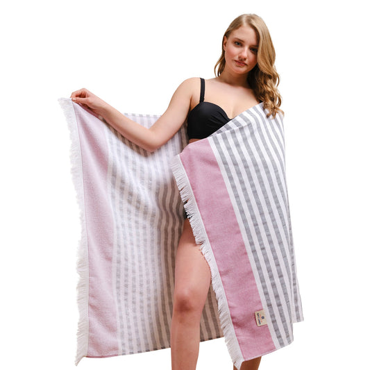 100% Cotton Turkish Peshtemal Towel 35x60 Lightweight