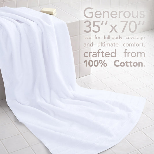 35x70 Jumbo Cotton Bath Sheet 600 GSM Luxury Towel