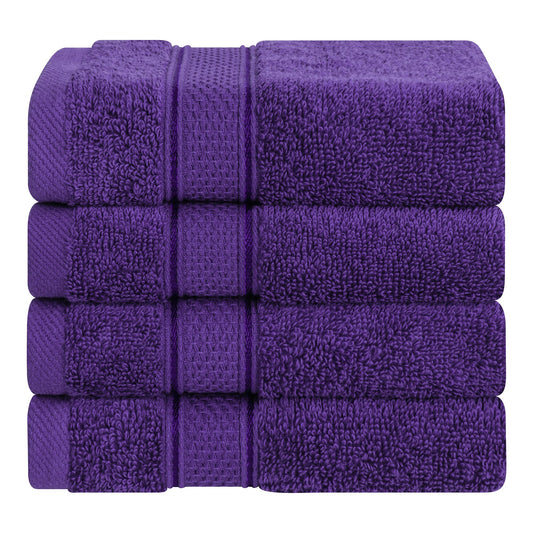American Soft Linen 100% Cotton, Luxury, Salem 4 Piece Washcloth Set - 60 Set Case Pack