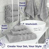 American Soft Linen Single Piece 100% Cotton Turkish Towels with 20 Different Colors, Create Your Set