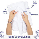 American Soft Linen Single Piece 100% Cotton Turkish Towels with 20 Different Colors, Create Your Set