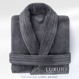 American Soft Linen Luxury Men’s Fleece Bathrobe – Ultra Soft, Warm & Lightweight Plush Robe Wholesale