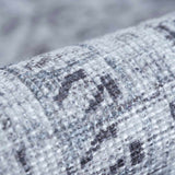 Barny Gray Denim Washable Rug - Clearance