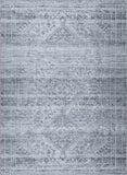 Barny Gray Blue Washable Rug - Clearance