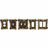 Antler Double Switch Wall Plate, 4 MOQ