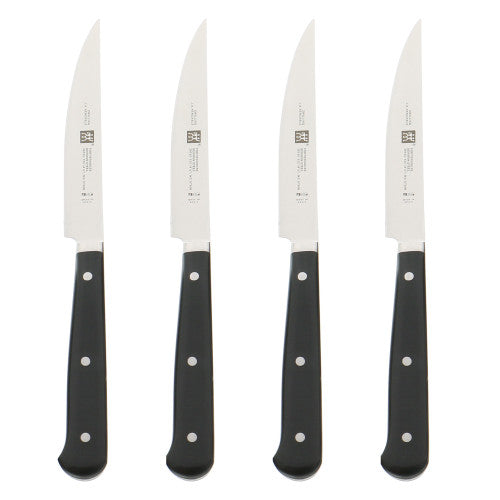 ZWILLING Porterhouse 4-pc Steak Knife Set in Beechwood Box