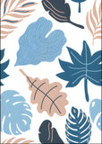 Leaves Collection Printed Bed Skirt