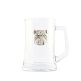 Bulldog Beer Mugs - Set of 2