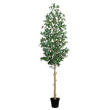 10’ Artificial Eucalyptus Tree