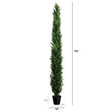 10' UV Resistant Artificial Cedar Pine Tree (Indoor/Outdoor)