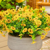 13" UV Daisy Flower Bush Plant (Indoor/Outdoor)- Set of 12