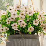 13" UV Daisy Flower Bush Plant (Indoor/Outdoor)- Set of 12