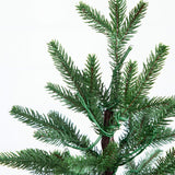 1.5' Pre-Lit Artificial Mini Christmas Tree in Basket with 20 Warm White LED Lights