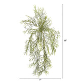 16” Artificial Tillandsia Moss Plant (Set of 12)