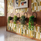 17" Artificial Hanging Plants - Set of 4