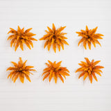 19" Autumn Artificial Fall Boston Fern - Set of 6