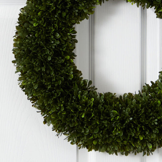 19.5” Tea Leaf Wreath UV Resistant (Indoor / Outdoor)
