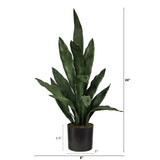 2’ Sansevieria Artificial Plant