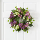 20" Hanel Lilac Wreath