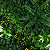 20” x 40” UV Resistant Hawaiian Islands Artificial Living Wall Art Panel in Light Wood-Like