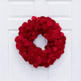 22” Artificial Amaryllis Wreath
